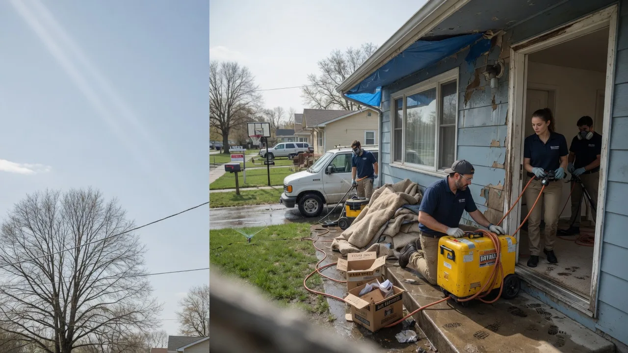 Basement Flood Cleanup in Scottown, OH near me
